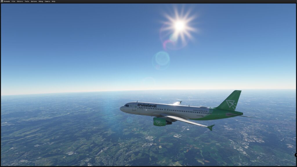 Fenix A320 Cruiselevel 'Standard' D AIEO (2023)